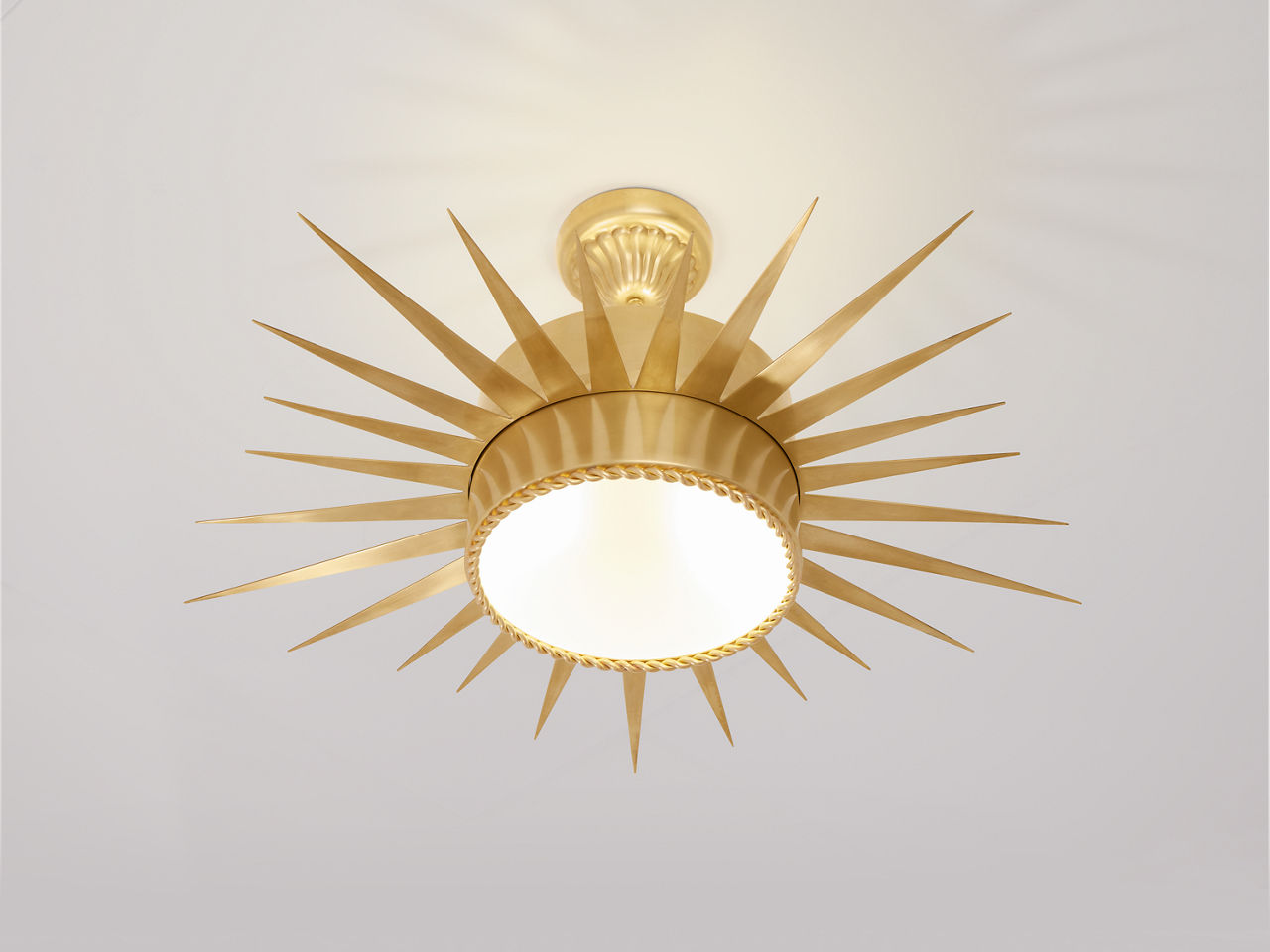 Soleil Large Semi-Flush - SK5202 | Visual Comfort